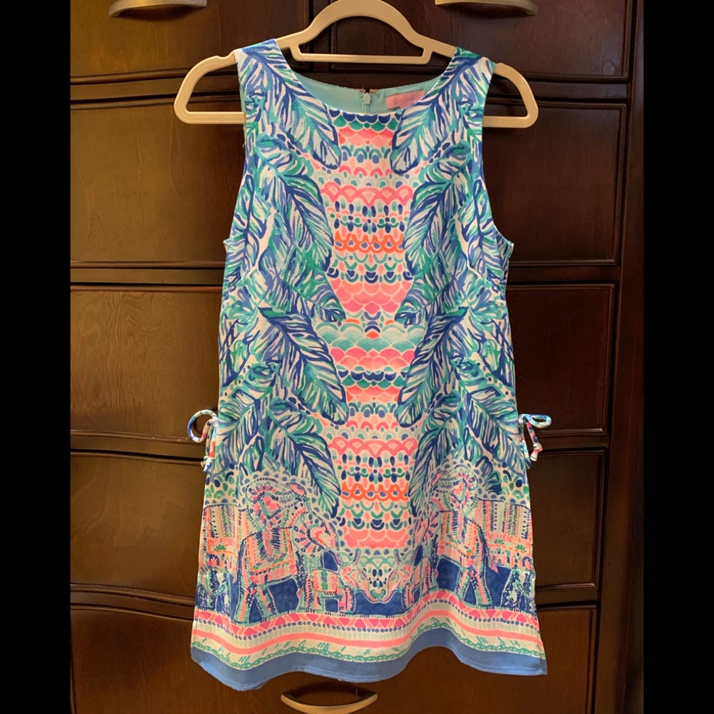 Lilly Pulitzer Romper with built in shorts. Size 4